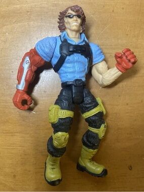 Bionic Commando Cyborg Robot 4.5" Loose Action Figure Vintage 90’s